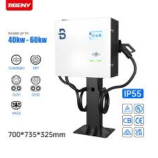Reliable 120kW DC EV Charger, Waterproof IP55, Dual Charging Ports, for Fast Charging Needs